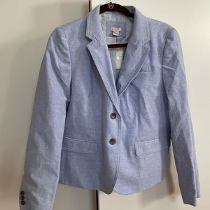 Jcrew women’s linen blazer